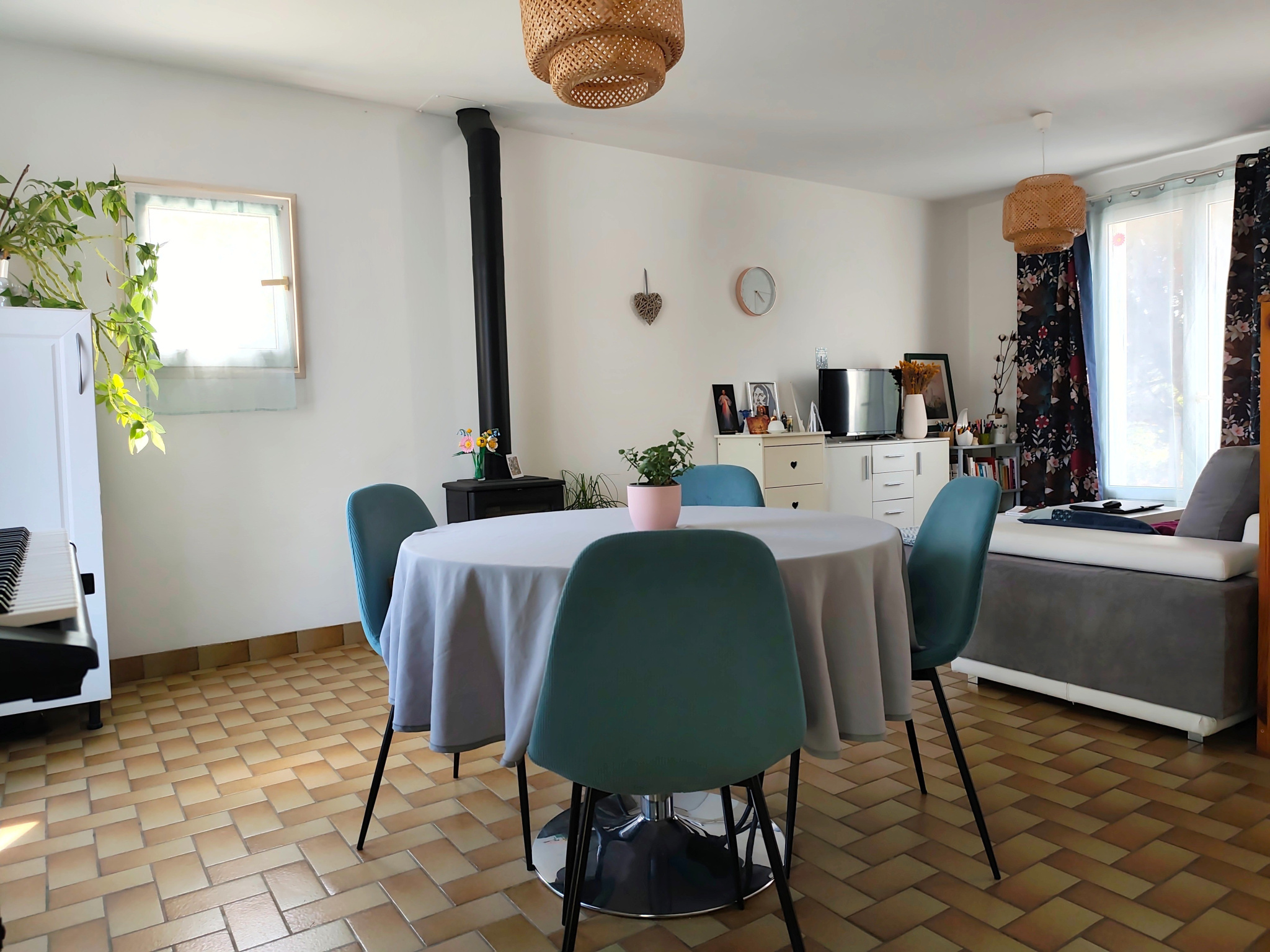 Pavillon sur sous-sol avec accès plain-pied