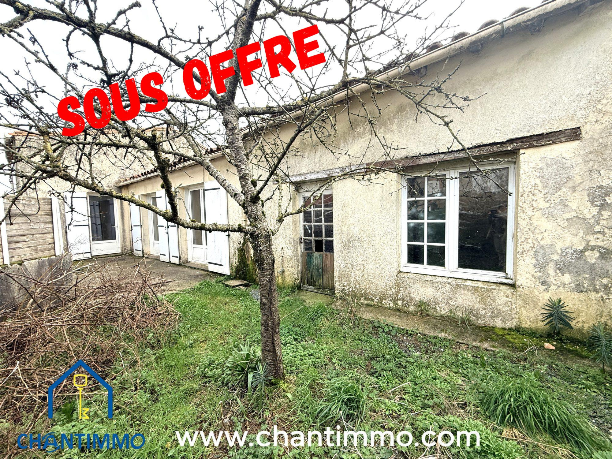 Maison de plain pied à rénover entièrement