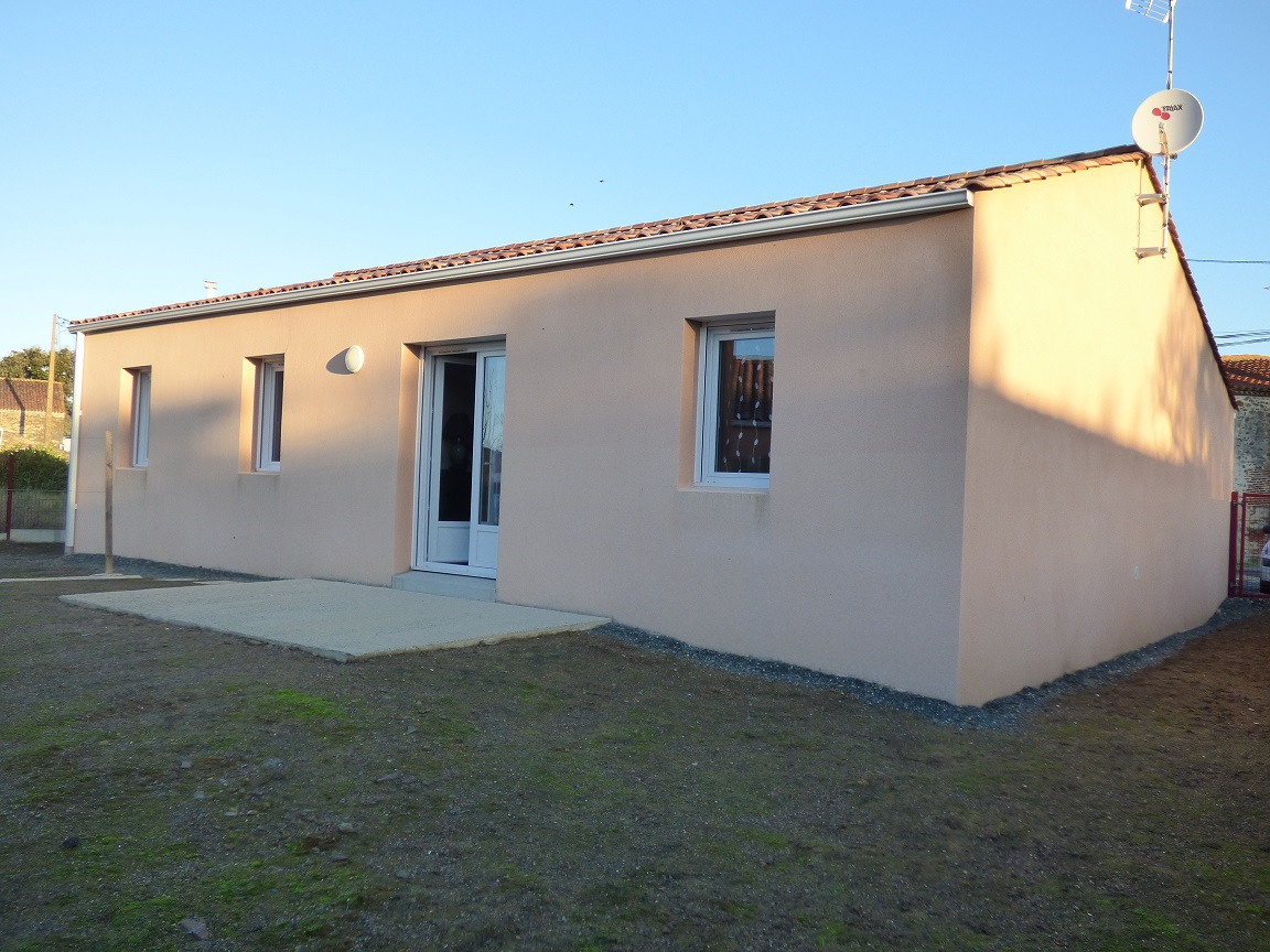 Pavillon de plain-pied en campagne