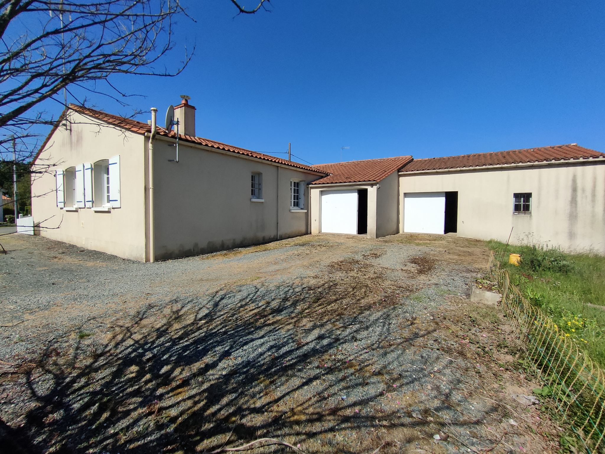Pavillon de plain-pied en campagne