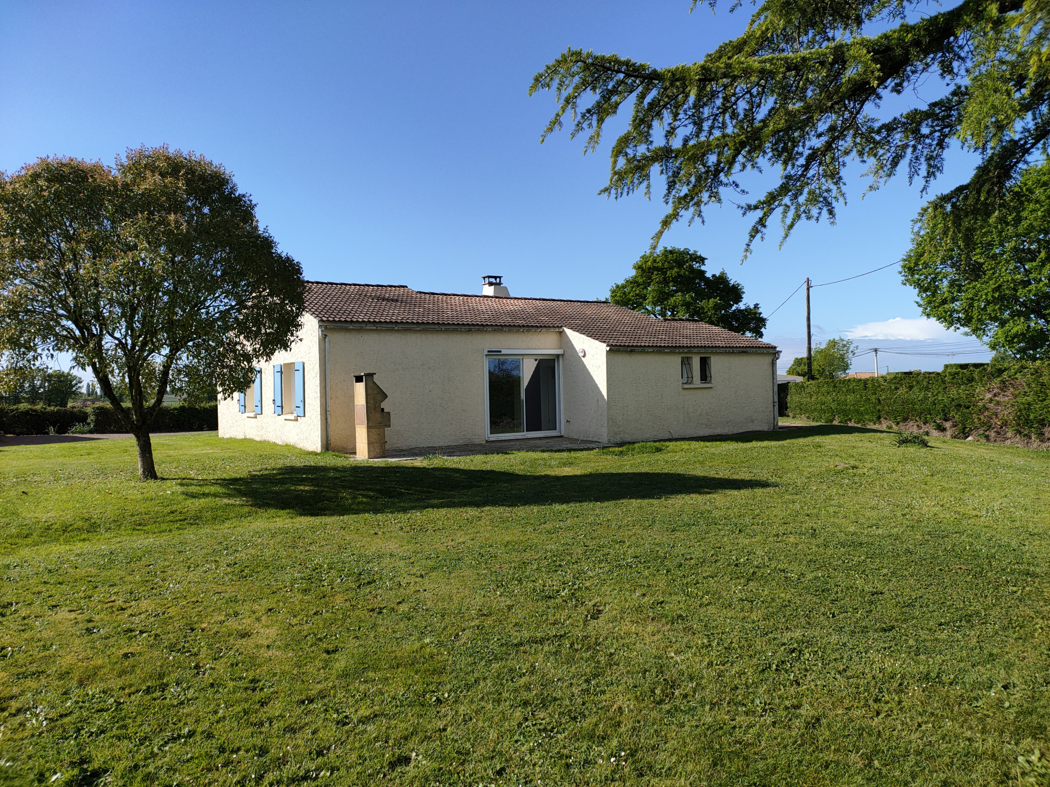 Pavillon de plain-pied en campagne