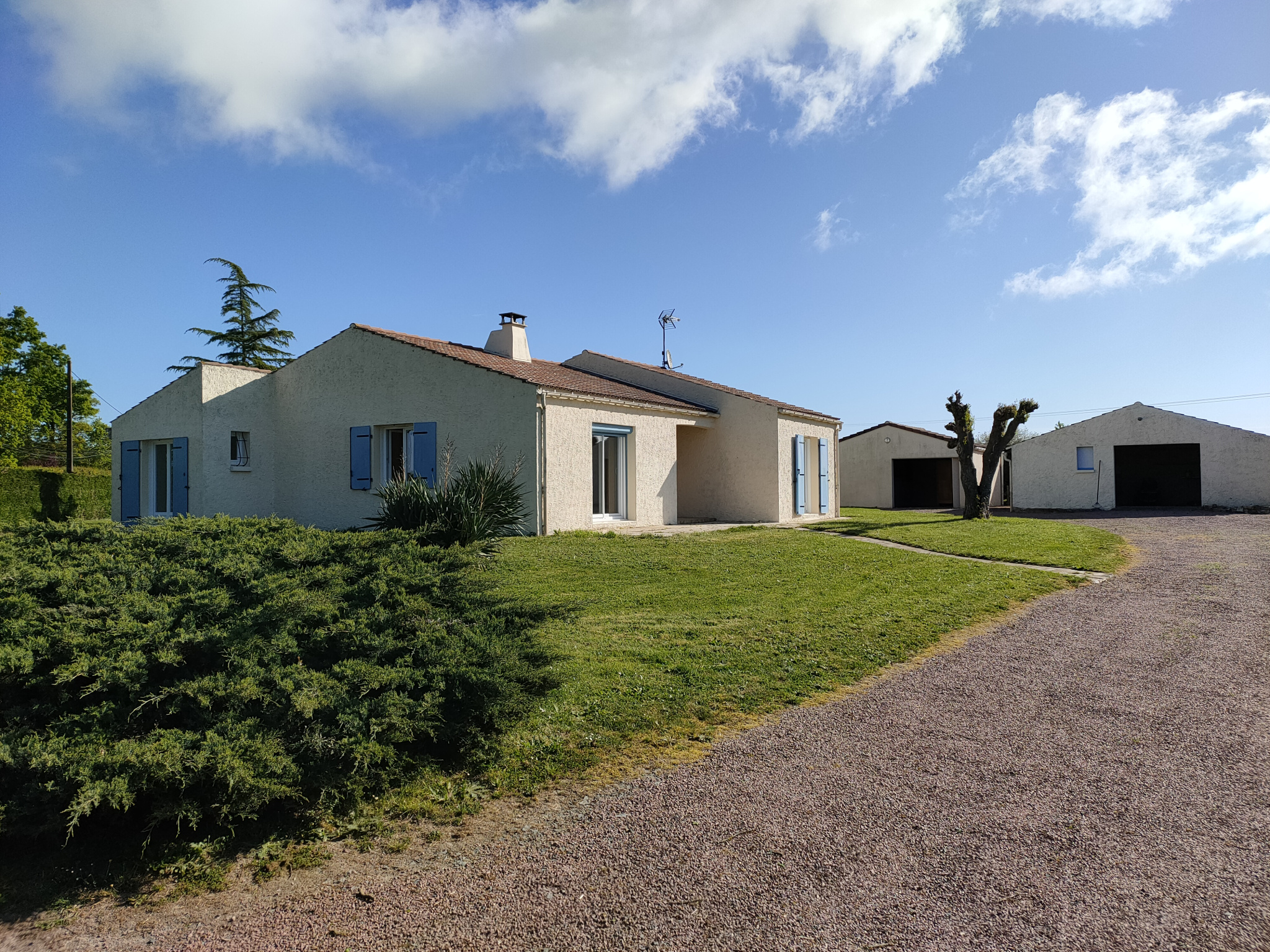 Pavillon de plain-pied en campagne