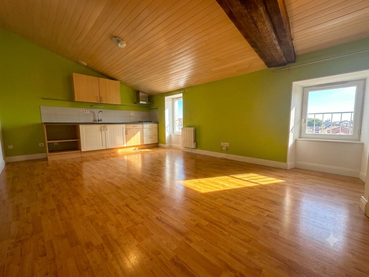 Bel appartement dans petit immeuble en centre-ville de Luçon